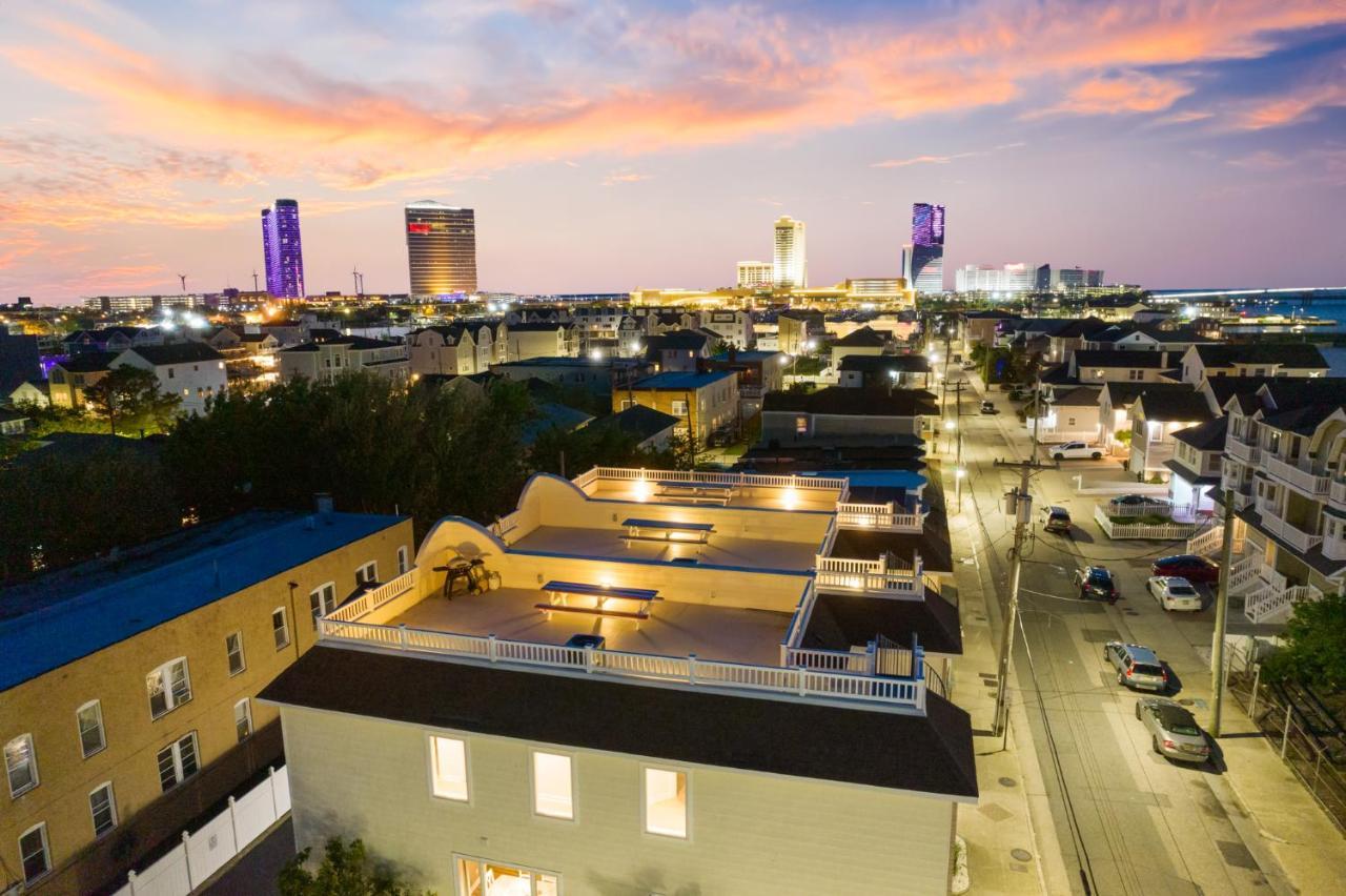 ❤️ The Top End Townhomes With Stunning Views On One-Of-A-Kind Rooftop Deck! Wow! Atlantic City Dış mekan fotoğraf